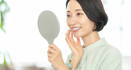 審美性にも優れた、自然で美しい見た目を再現