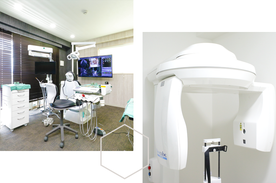 様々な設備を駆使したより精密なインプラント治療